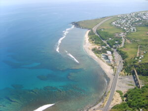 2007 l'île de La Réunion vue du ciel